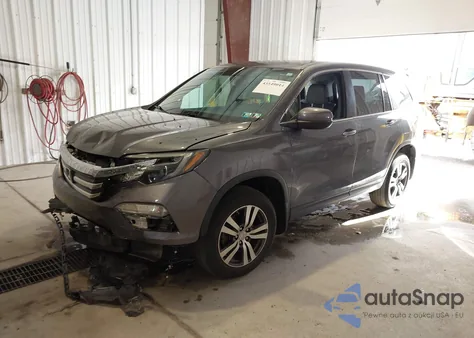 2016 Honda Pilot Ex-L from USA, damaged, VIN 5FNYF6H7XGB079386